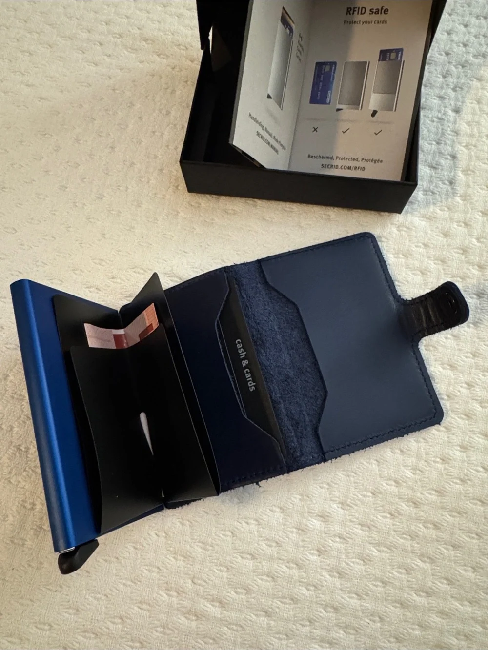 Secrid Miniwallet in Navy